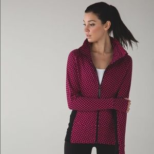 Radiant Jacket Deep Dive Berry Rumble Pink Black